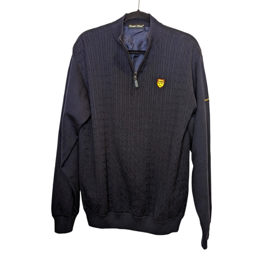 Scottish Winds‎ lined cardigan. Size Large